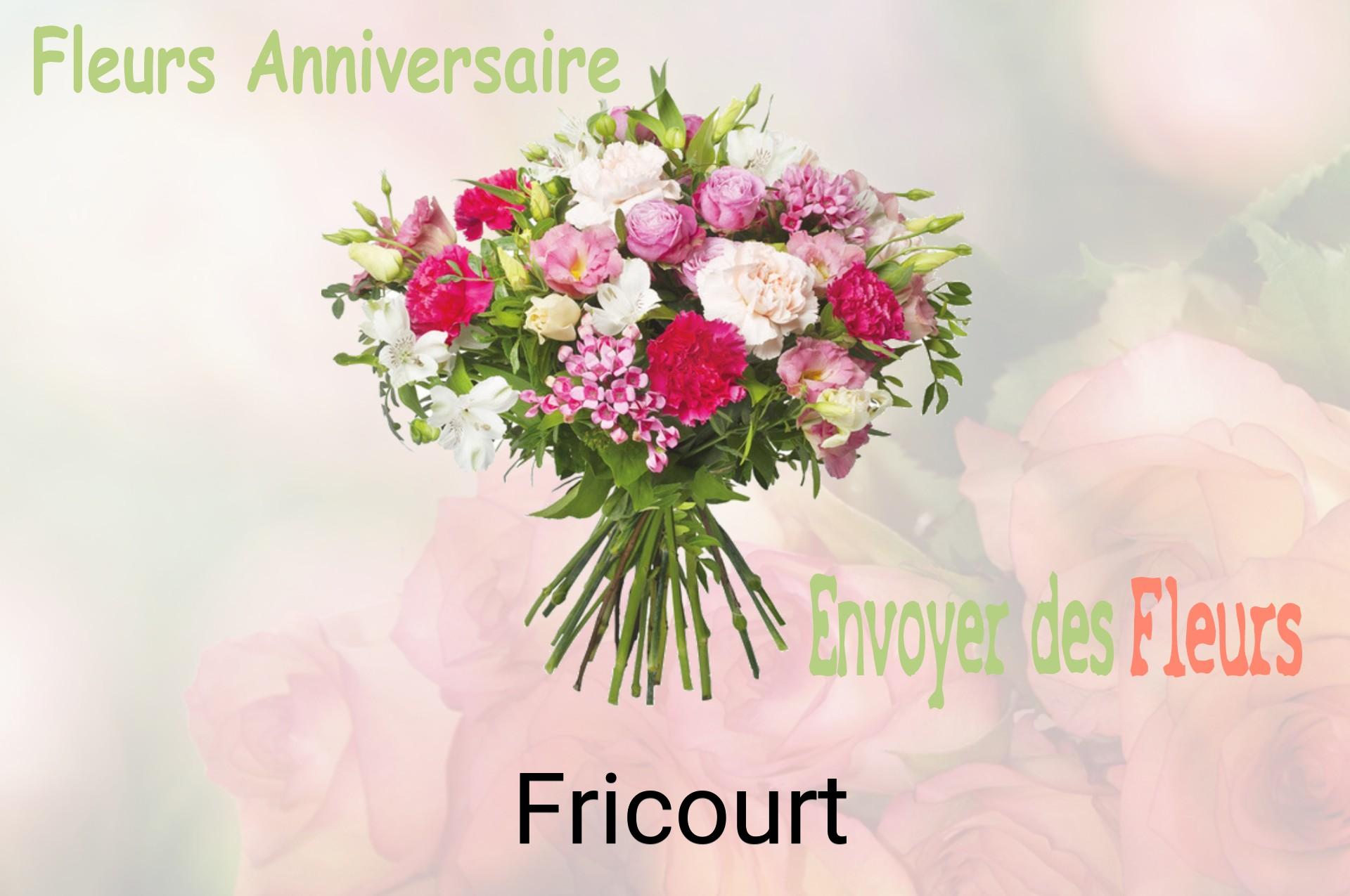Bouquet de fleurs d’anniversaire livré à Fricourt